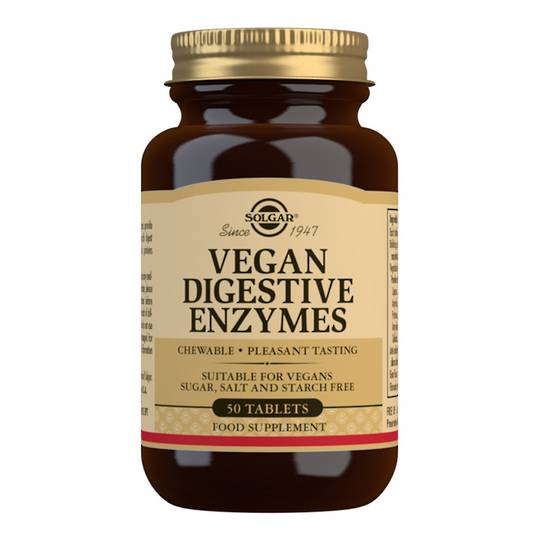 Solgar Vegan Digestive Enzymes Vegechews
